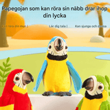 Sprechender Papagei Plüsch - regt die Sprachentwicklung und das fantasievolle Spiel an