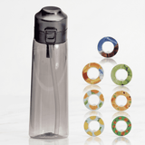 Air Wasserflasche mit Duftringen 7 Kapseln 650ml
