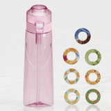 Air Wasserflasche mit Duftringen 7 Kapseln 650ml