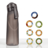 Air Wasserflasche mit Duftringen 7 Kapseln 650ml