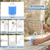 CampFlow - Tragbare Duscheinheit mit Wasserpumpe