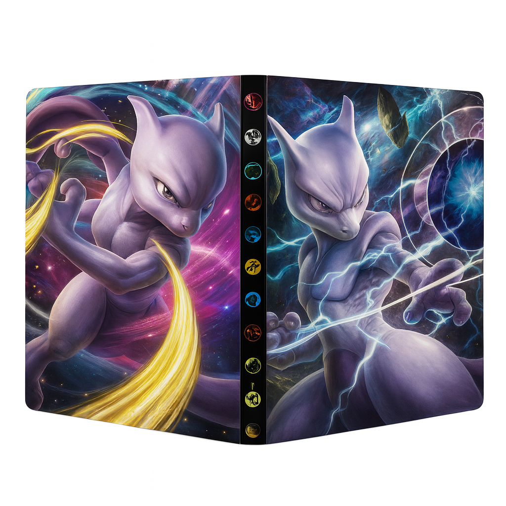 Poke Card Collector Album - 240 Kartenfächer, perfekt für Sammler