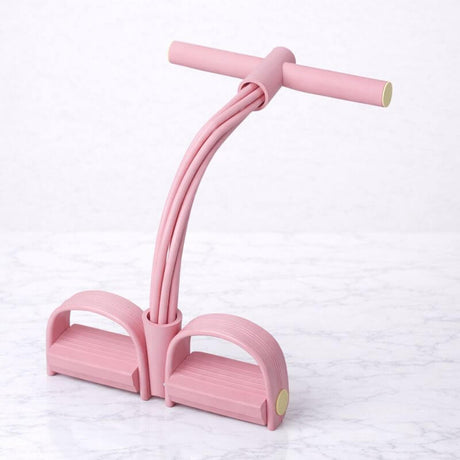 FlexPulse – Pedalbasiertes Trainingsgerät mit Widerstandsband für Dehnübungen, Bauch-, Bein-, Arm- und Ganzkörpertraining