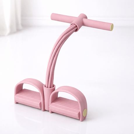 FlexPulse – Pedalbasiertes Trainingsgerät mit Widerstandsband für Dehnübungen, Bauch-, Bein-, Arm- und Ganzkörpertraining