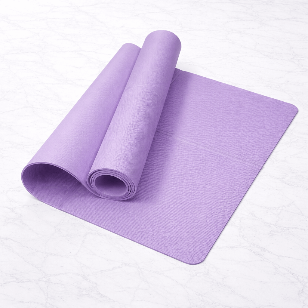FlexiMat – Faltbare rutschfeste Yogamatte aus EVA mit 4 mm Dämpfung für Yoga, Pilates und Training