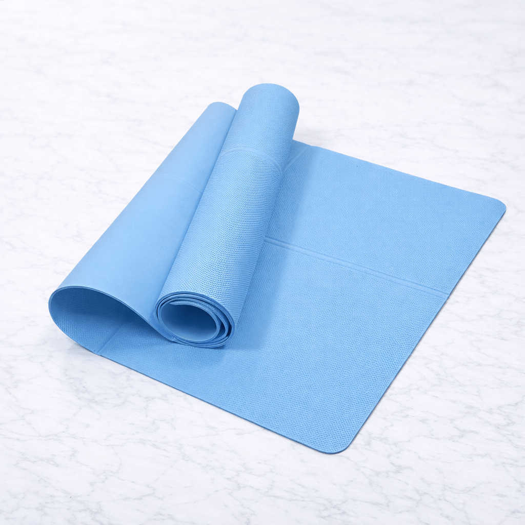 FlexiMat – Faltbare rutschfeste Yogamatte aus EVA mit 4 mm Dämpfung für Yoga, Pilates und Training