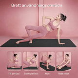 FlexiMat – Faltbare rutschfeste Yogamatte aus EVA mit 4 mm Dämpfung für Yoga, Pilates und Training