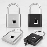 LockPrint – Smart Fingeravtryckslås med USB-laddning – Vattentätt Hänglås för Skåp, Dörr och Förvaring