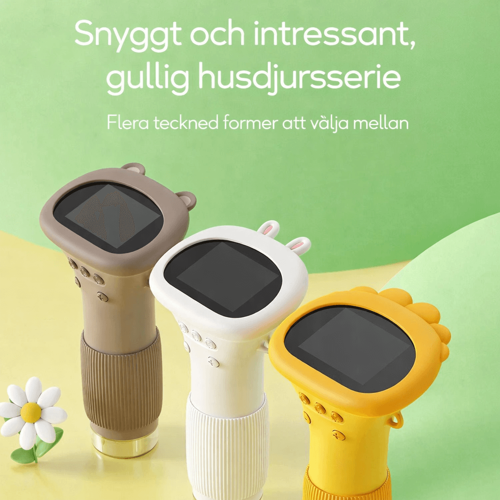 MicroPlay – Digitales Kindermikroskop mit 1000-facher Vergrößerung, 2-Zoll-IPS-Bildschirm sowie Foto- und Videofunktion