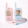 PlayTalk – Video-Walkie-Talkies für Kinder mit 2-Zoll-HD-Bildschirm, USB-C-Aufladung und Zwei-Wege-Kommunikation