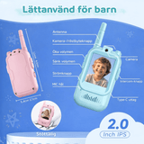 PlayTalk – Video-Walkie-Talkies für Kinder mit 2-Zoll-HD-Bildschirm, USB-C-Aufladung und Zwei-Wege-Kommunikation