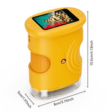 PocketScope – Handheld-Digitalmikroskop für Kinder mit 2-Zoll-Bildschirm, bis zu 1000-facher Vergrößerung und Foto- und Videofunktion