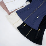 SilkMotion – Schlanke Yoga- und Trainingsjacke mit Reißverschluss, schnell trocknendem Material und anschmiegsamem Schnitt für einen aktiven Alltag