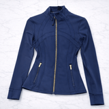 SilkMotion – Schlanke Yoga- und Trainingsjacke mit Reißverschluss, schnell trocknendem Material und anschmiegsamem Schnitt für einen aktiven Alltag