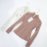 SilkMotion – Schlanke Yoga- und Trainingsjacke mit Reißverschluss, schnell trocknendem Material und anschmiegsamem Schnitt für einen aktiven Alltag