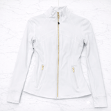 SilkMotion – Schlanke Yoga- und Trainingsjacke mit Reißverschluss, schnell trocknendem Material und anschmiegsamem Schnitt für einen aktiven Alltag