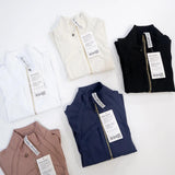 SilkMotion – Schlanke Yoga- und Trainingsjacke mit Reißverschluss, schnell trocknendem Material und anschmiegsamem Schnitt für einen aktiven Alltag