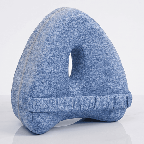SleepAlign – Ergonomisches Memory-Schaum-Kissen für Beine und Knie, für Seitenschläfer – Lindert Schmerzen in Hüfte, Rücken und Ischias