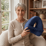 SleepAlign – Ergonomisches Memory-Schaum-Kissen für Beine und Knie, für Seitenschläfer – Lindert Schmerzen in Hüfte, Rücken und Ischias