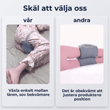 SleepAlign – Ergonomisches Memory-Schaum-Kissen für Beine und Knie, für Seitenschläfer – Lindert Schmerzen in Hüfte, Rücken und Ischias