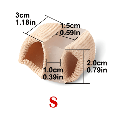 ToeAlign – Zehenspreizer aus Silikon für mehr Fußkomfort, Pediküre und täglichen Halt in Schuhen und zu Hause