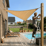 Dreieckiges wasserdichtes Solarsegel