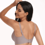 VeloraLift – Nahtloser Bügel-BH mit Vollschalen, tiefem V-Ausschnitt und vorgeformten Cups für optimalen Tragekomfort im Alltag