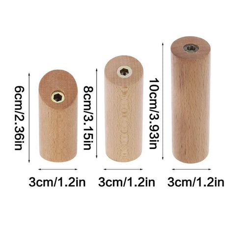 BarkHook - Wandmontierter Holzhaken für Kleidung, Schlüssel & Accessoires | Stilvolle Aufbewahrung in natürlichem Design