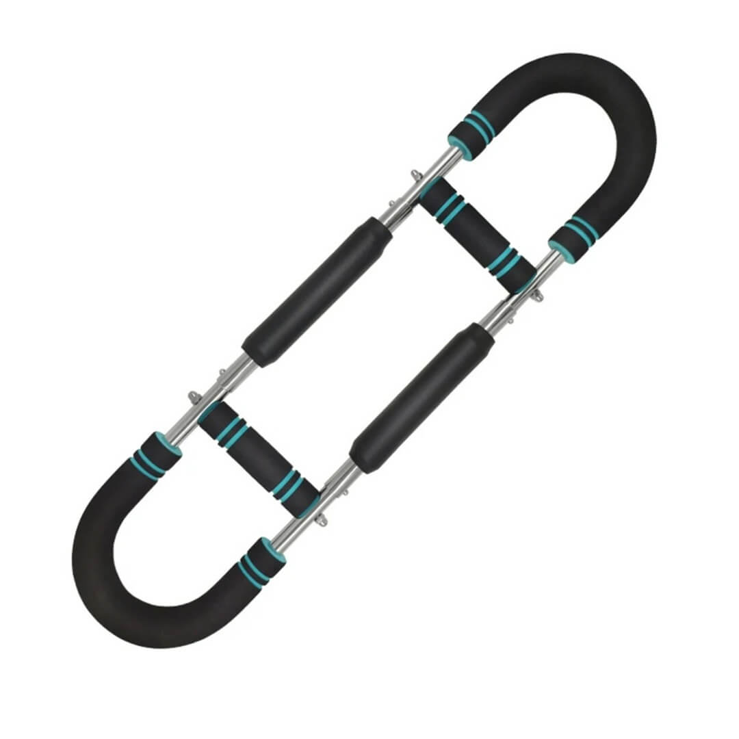 PowerFlex - Verstellbarer Brust & Armtrainer | U-förmiger Expander für Krafttraining mit griffsympathischem Schaumstoff