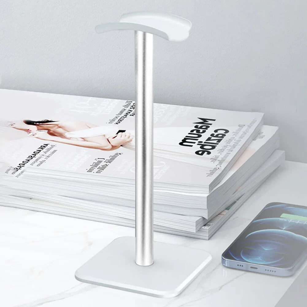 HeadSpace - Aluminium Kopfhörerständer | Stilvolle und platzsparende Aufbewahrung für Ihren Schreibtisch