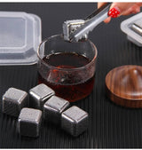 FrostGleam - Edelstahl Eiswürfel Set | Wiederverwendbare Eiswürfel für Whiskey, Wein & Cocktails - Stilvoll, kühl & Keine Verdünnung