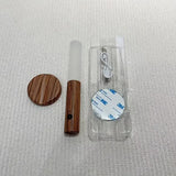 SensoRay - Kabelloses LED-Nachtlicht mit Bewegungssensor | Elegantes Holzdesign und wiederaufladbar