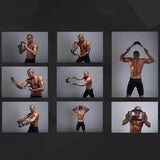 PowerFlex - Verstellbarer Brust & Armtrainer | U-förmiger Expander für Krafttraining mit griffsympathischem Schaumstoff