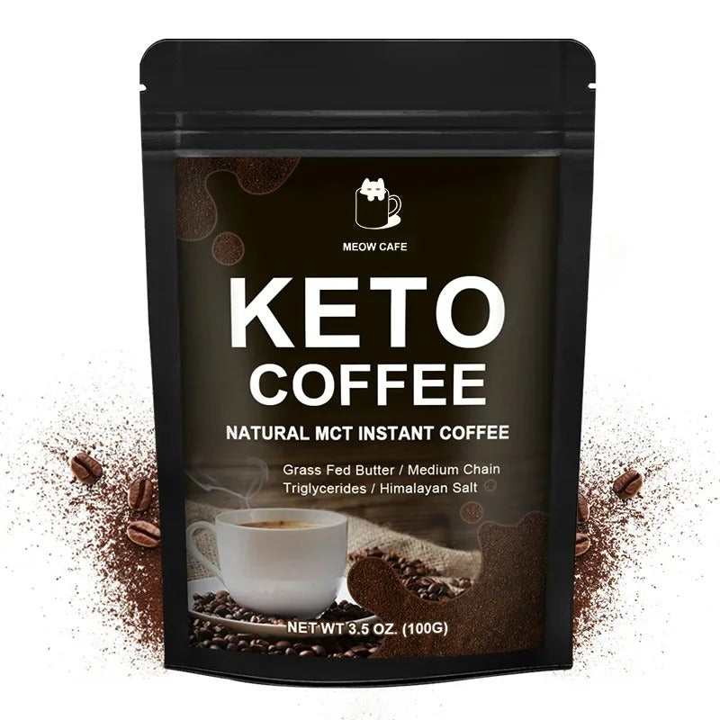 KetoBrew - Ketogene Kaffeemischung für Energie und Wohlbefinden | Aromatisches Getränk zur Ergänzung Ihres Lebensstils