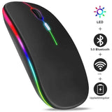 VibeGrip - Kabellose ergonomische RGB-Maus | Stil, Komfort und Präzision in einem