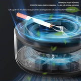 SmokeGuard - 2-in-1 Aschenbecher und Luftreiniger | Hilft, die Luftqualität in Wohnungen und Büros zu verbessern