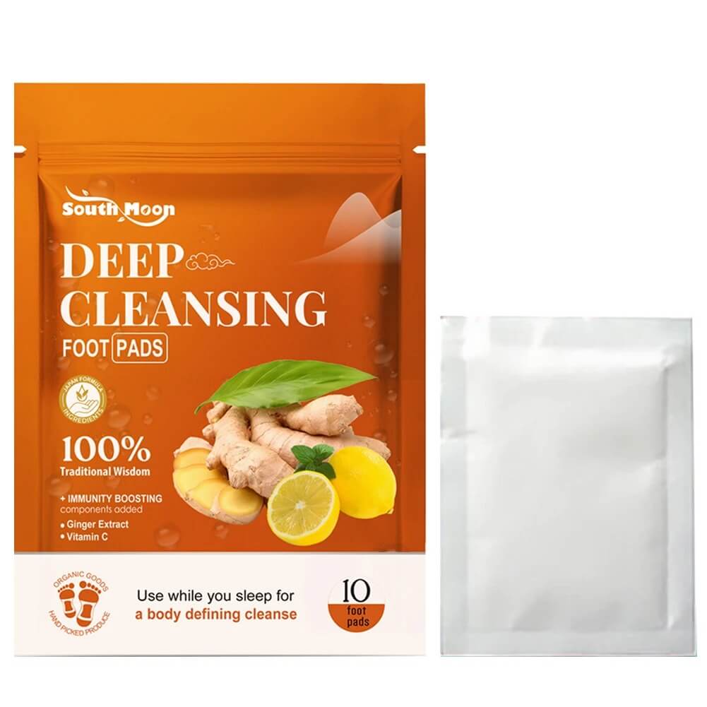 SootheStep - Natürliche Ingwer-Fußpflaster | Für alle, die Entspannung, Reinigung und besseren Schlaf suchen