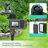 AquaSentry - Automatische Bewässerungsuhr mit LCD-Display und intelligenter Regenverzögerung | Für eine einfachere Gartenarbeit