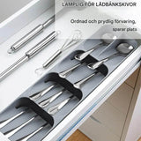 CutliBox - Intelligente Küchenaufbewahrung für Besteck, Messer und Gewürzflaschen | Multifunktionaler Organizer