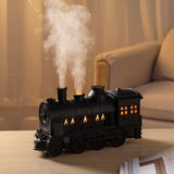 TrainAroma - Luftbefeuchter & Aroma Diffusor mit LED und Fernbedienung | Einzigartiges Zug inspiriertes Design
