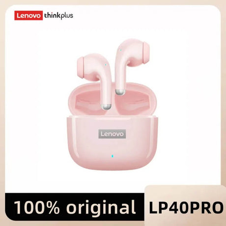 Lenovo LP40 Pro - kabellose Bluetooth 5.1-Kopfhörer | Hi-Fi-Sound, Touch-Steuerung, Ladeschale und Mikrofon