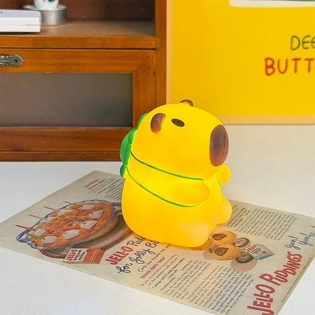 LumiBara - Leistungsfähiges Silikon-Nachtlicht für Kinder | Weicher, wiederaufladbarer und sicherer Begleiter für das Nachtlicht