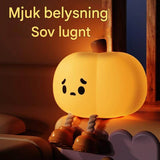 GlowShroom - LED-Nachtlicht aus Silikon | Weiches Kürbis-, Pilz- oder Gespenstdesign für Kinderzimmer und Schlafräume