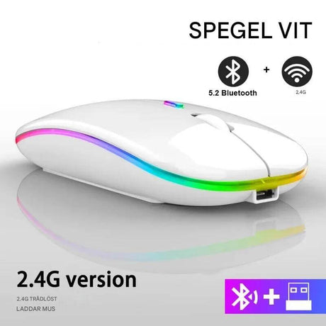 VibeGrip - Kabellose ergonomische RGB-Maus | Stil, Komfort und Präzision in einem