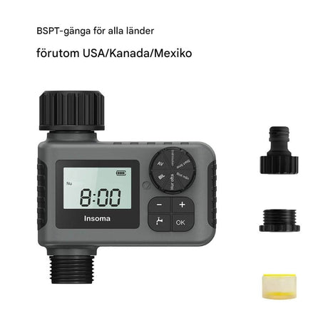 AquaSentry - Automatische Bewässerungsuhr mit LCD-Display und intelligenter Regenverzögerung | Für eine einfachere Gartenarbeit