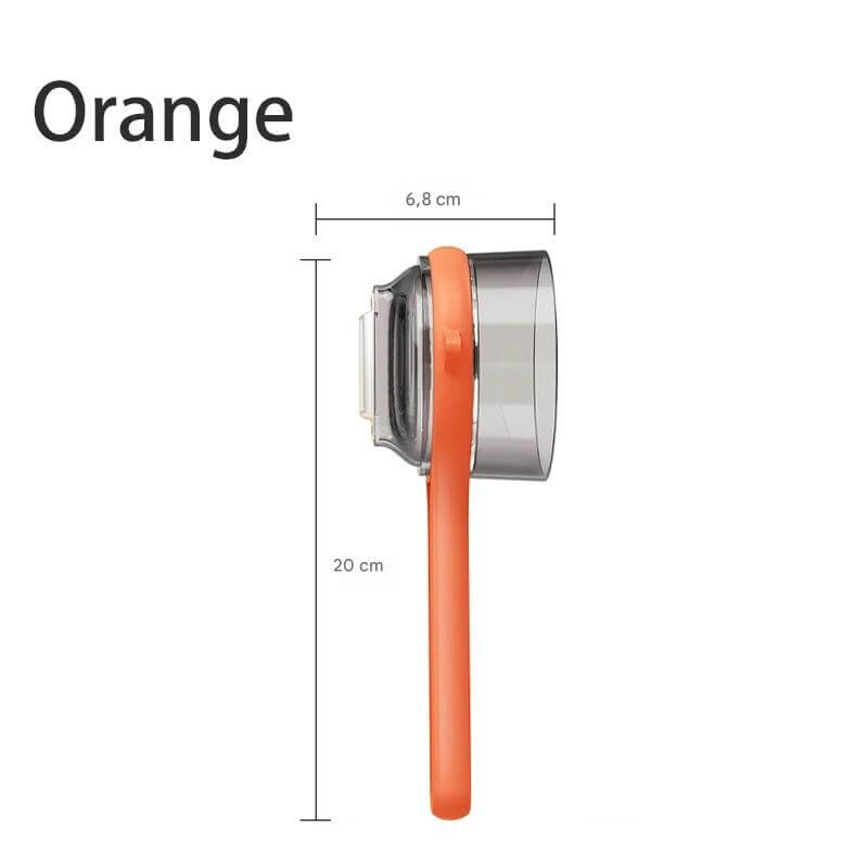 PeelPod - Schälmesser mit integrierter Aufbewahrungsbox | Smartes Küchenwerkzeug für weniger Verschüttungen