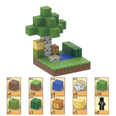 MiniCraft™ Magnetische Bauklötze - Lernen & Kreatives Spielen