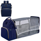 2-in-1-Wickeltasche mit Reisebettchen